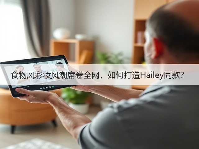 食物风彩妆风潮席卷全网,如何打造Hailey同款?(图3) 食物风彩妆风潮席卷全网,如何打造Hailey同款?(图3)