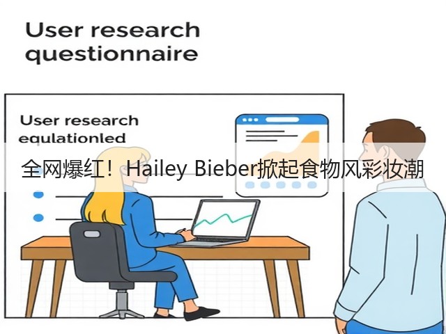 全网爆红!Hailey Bieber掀起食物风彩妆潮(图2) 全网爆红!Hailey Bieber掀起食物风彩妆潮(图2)