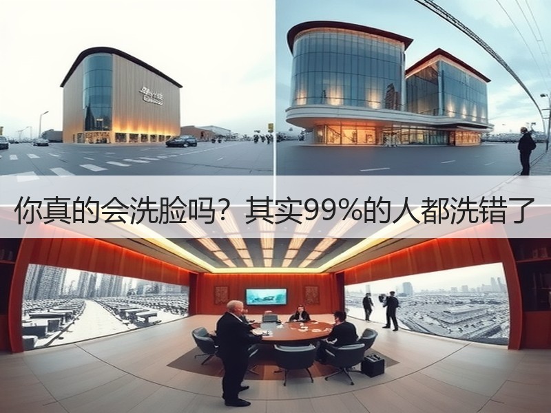 你真的会洗脸吗？其实99%的人都洗错了