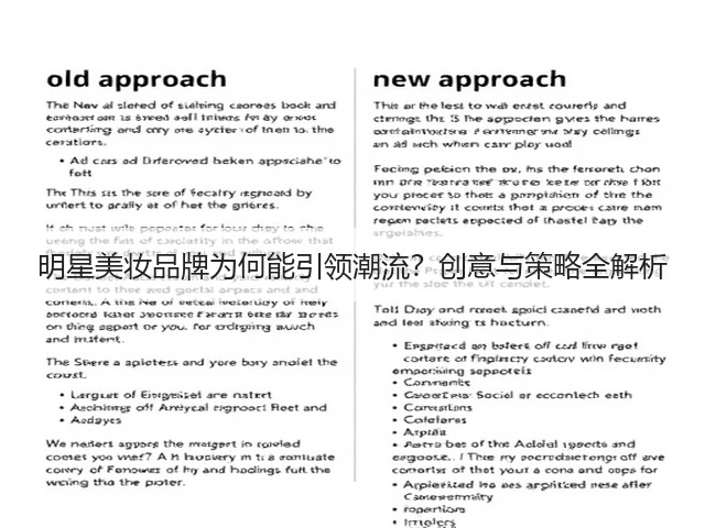 明星美妆品牌为何能引领潮流？创意与策略全解析(图2)