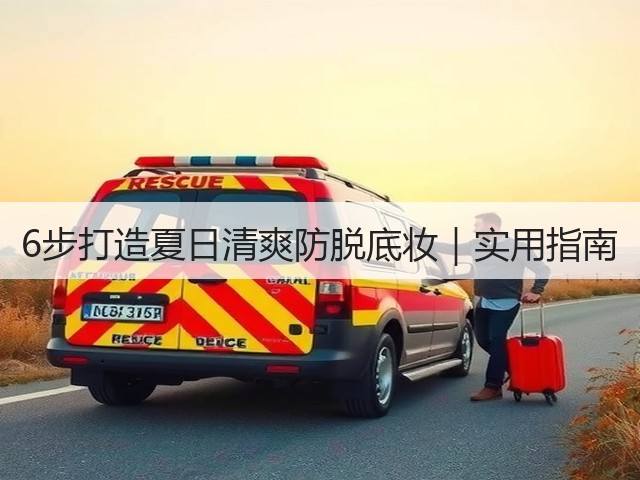 6步打造夏日清爽防脱底妆|实用指南(图1) 6步打造夏日清爽防脱底妆|实用指南(图1)
