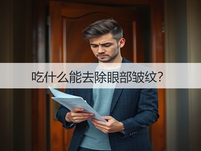吃什么能去除眼部皱纹？(图1)
