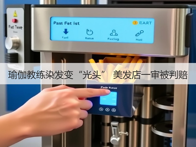 瑜伽教练染发变“光头” 美发店一审被判赔