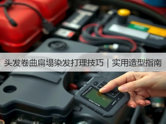 头发卷曲扁塌染发打理技巧|实用造型指南(图2) 头发卷曲扁塌染发打理技巧|实用造型指南(图2)