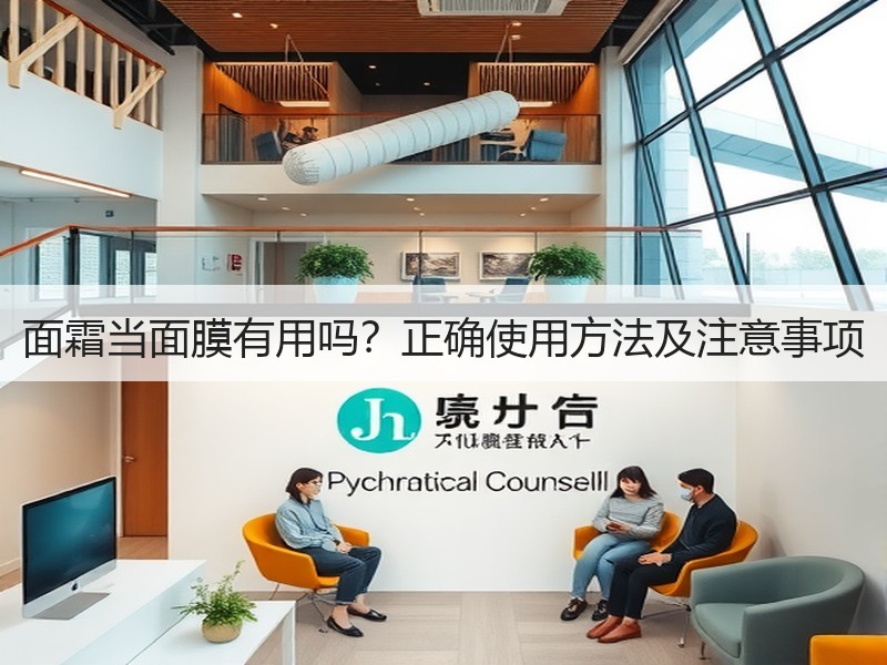 面霜当面膜有用吗？正确使用方法及注意事项