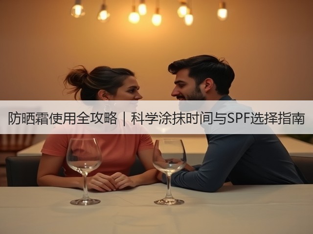 防晒霜使用全攻略|科学涂抹时间与SPF选择指南(图2) 防晒霜使用全攻略|科学涂抹时间与SPF选择指南(图2)