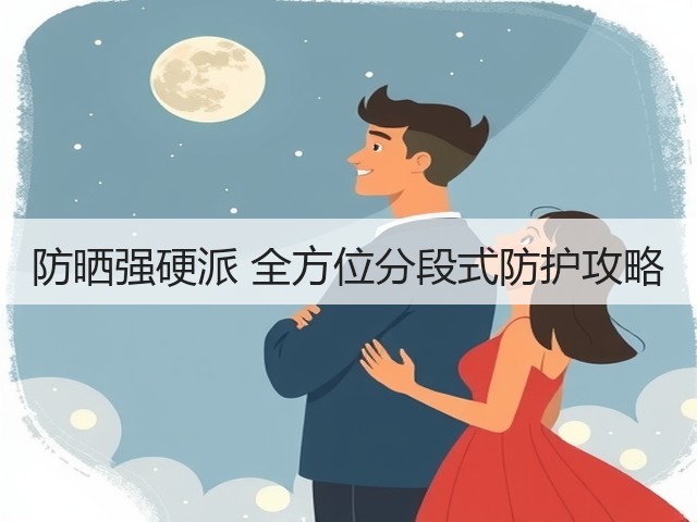 防晒强硬派 全方位分段式防护攻略(图3) 防晒强硬派 全方位分段式防护攻略(图3)