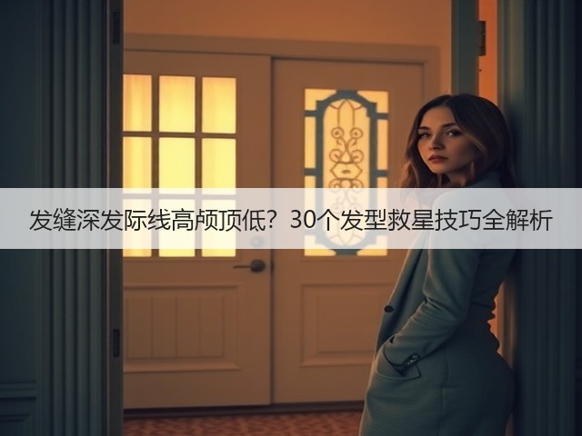 发缝深发际线高颅顶低?30个发型救星技巧全解析(图2) 发缝深发际线高颅顶低?30个发型救星技巧全解析(图2)