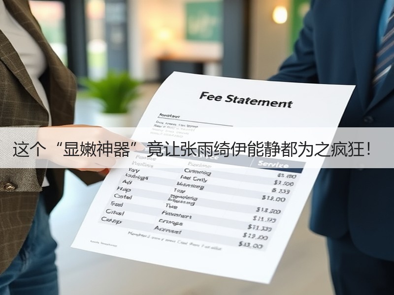 这个“显嫩神器”竟让张雨绮伊能静都为之疯狂！