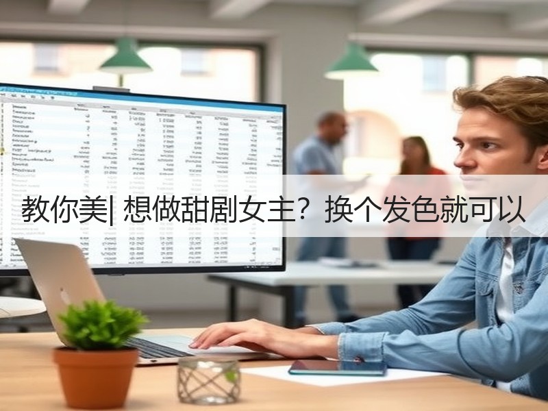 教你美| 想做甜剧女主？换个发色就可以