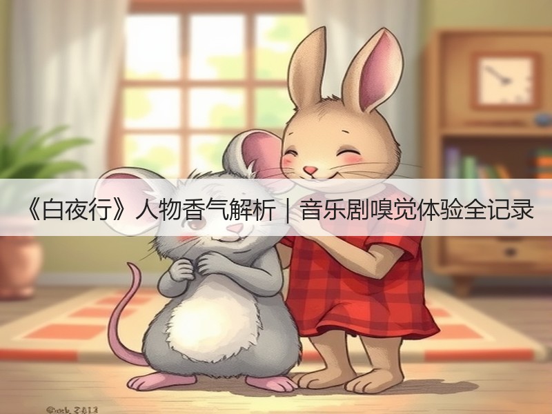 《白夜行》人物香气解析｜音乐剧嗅觉体验全记录