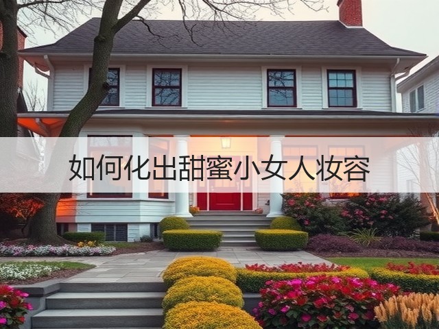 如何化出甜蜜小女人妆容(图2) 如何化出甜蜜小女人妆容(图2)