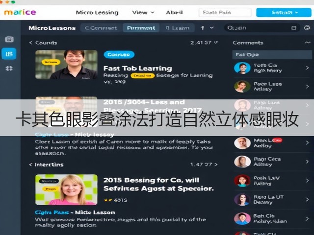 卡其色眼影叠涂法打造自然立体感眼妆(图1) 卡其色眼影叠涂法打造自然立体感眼妆(图1)