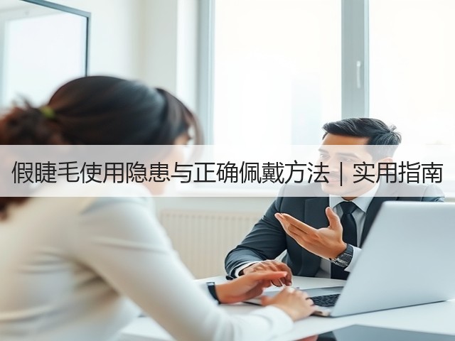 假睫毛使用隐患与正确佩戴方法|实用指南(图1) 假睫毛使用隐患与正确佩戴方法|实用指南(图1)