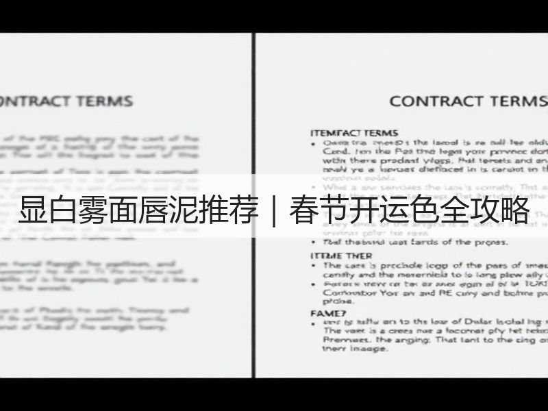 显白雾面唇泥推荐｜春节开运色全攻略