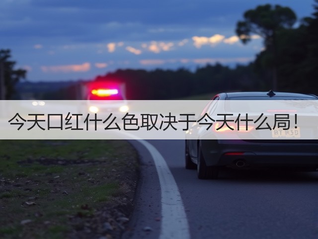 今天口红什么色取决于今天什么局！(图1)