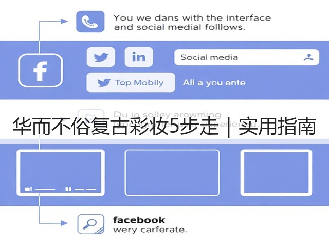 华而不俗复古彩妆5步走｜实用指南(图3)