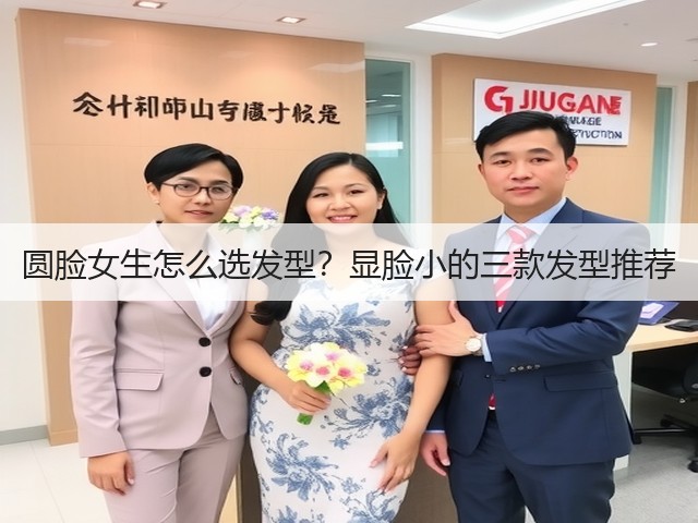 圆脸女生怎么选发型?显脸小的三款发型推荐(图3) 圆脸女生怎么选发型?显脸小的三款发型推荐(图3)