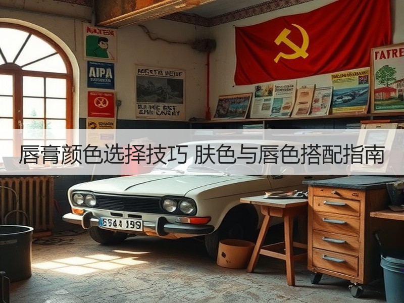 唇膏颜色选择技巧 肤色与唇色搭配指南