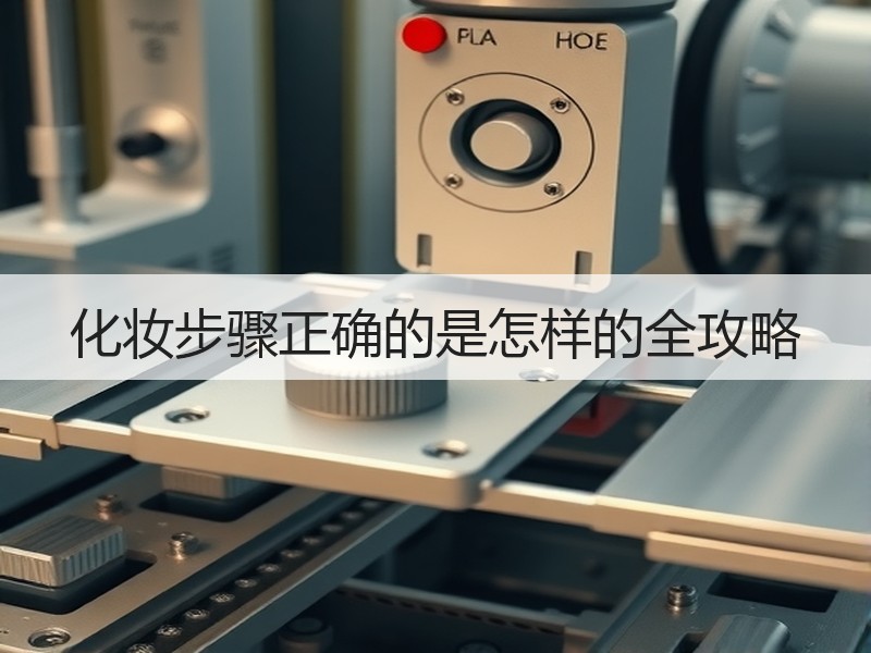 化妆步骤正确的是怎样的全攻略