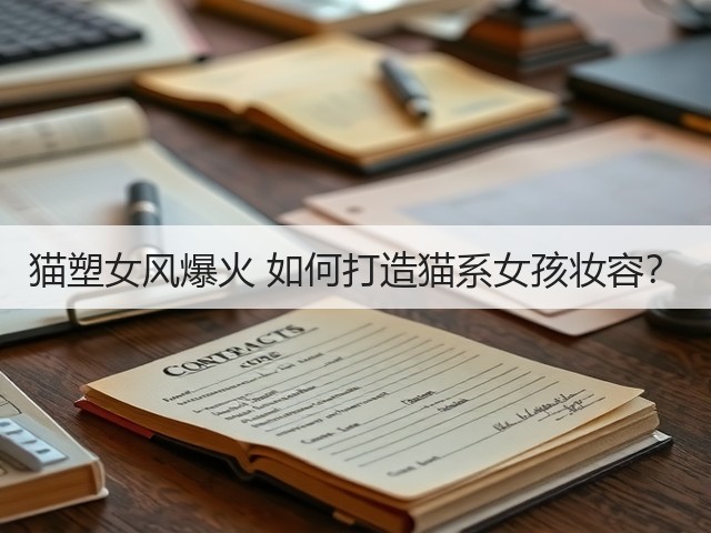 猫塑女风爆火 如何打造猫系女孩妆容？(图1)