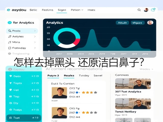 怎样去掉黑头 还原洁白鼻子?(图1) 怎样去掉黑头 还原洁白鼻子?(图1)