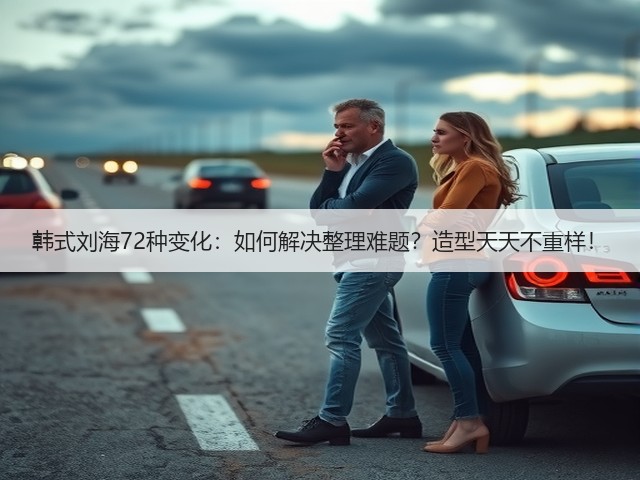 韩式刘海72种变化：如何解决整理难题？造型天天不重样！(图1)