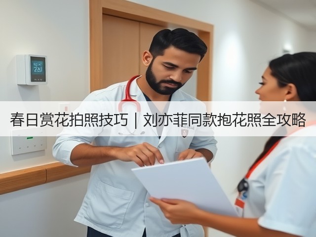春日赏花拍照技巧｜刘亦菲同款抱花照全攻略(图1)