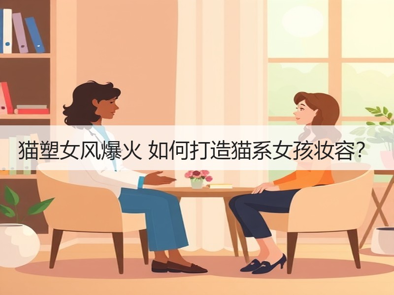 猫塑女风爆火 如何打造猫系女孩妆容？