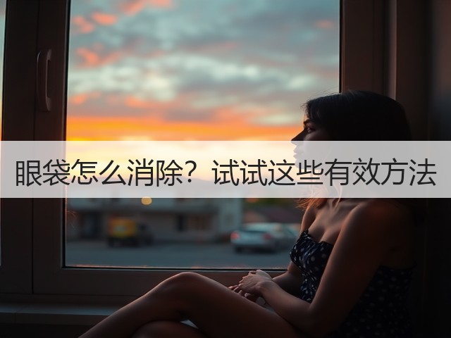 眼袋怎么消除？试试这些有效方法(图2)