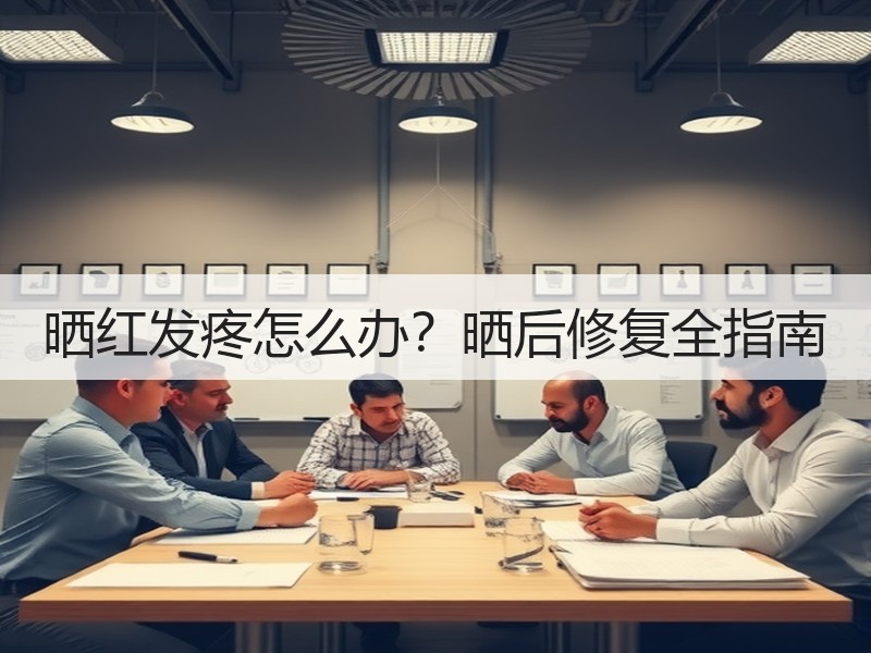 晒红发疼怎么办？晒后修复全指南