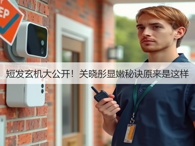 短发玄机大公开！关晓彤显嫩秘诀原来是这样(图1)