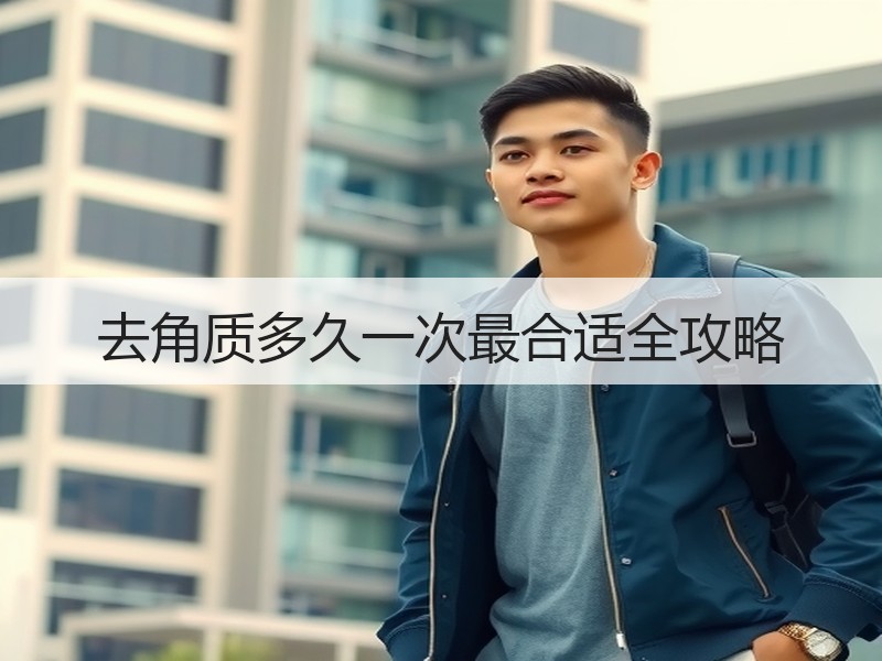 去角质多久一次最合适全攻略
