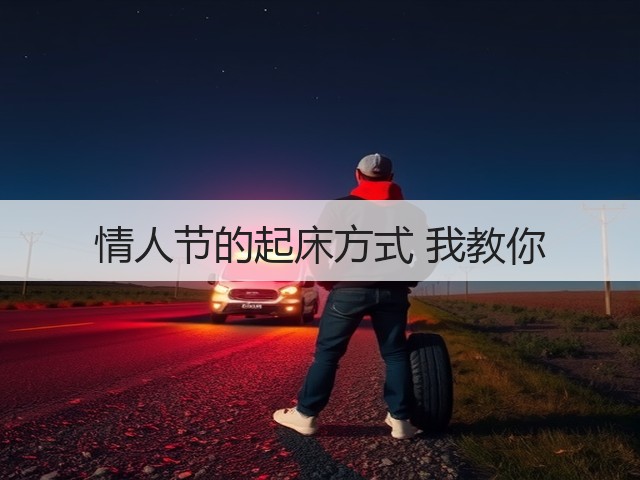 情人节的起床方式 我教你(图2)
