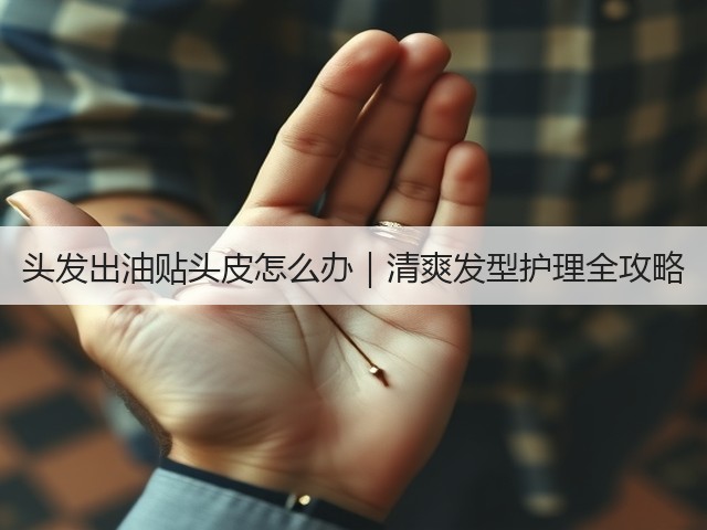 头发出油贴头皮怎么办｜清爽发型护理全攻略(图1)