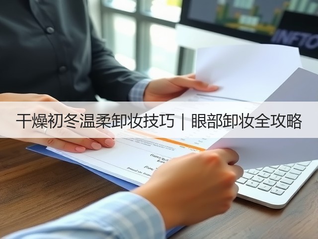 干燥初冬温柔卸妆技巧|眼部卸妆全攻略(图3) 干燥初冬温柔卸妆技巧|眼部卸妆全攻略(图3)