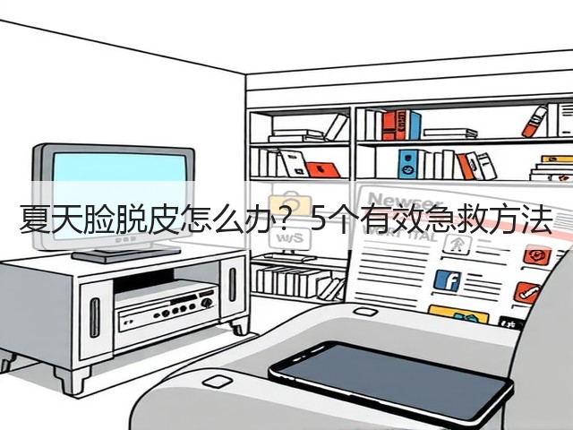 夏天脸脱皮怎么办？5个有效急救方法(图3)
