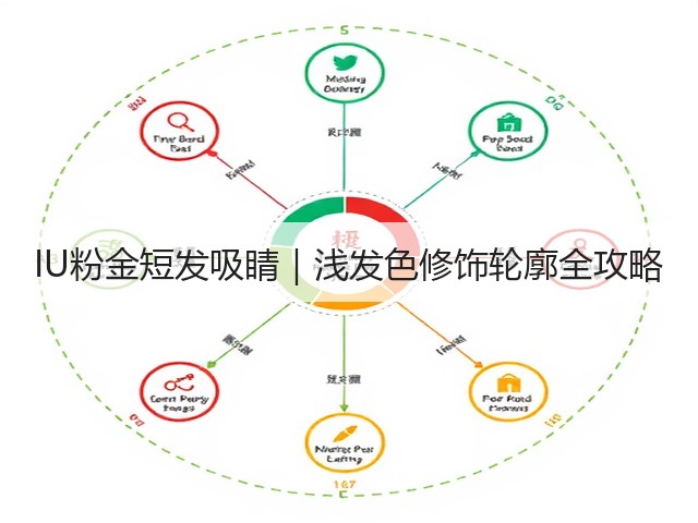 IU粉金短发吸睛|浅发色修饰轮廓全攻略(图1) IU粉金短发吸睛|浅发色修饰轮廓全攻略(图1)
