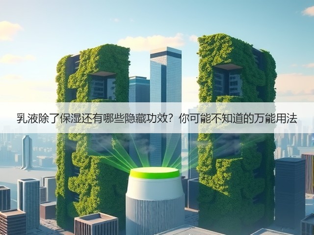 乳液除了保湿还有哪些隐藏功效?你可能不知道的万能用法(图2) 乳液除了保湿还有哪些隐藏功效?你可能不知道的万能用法(图2)