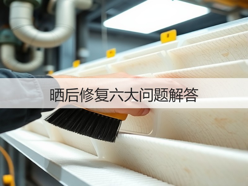 晒后修复六大问题解答