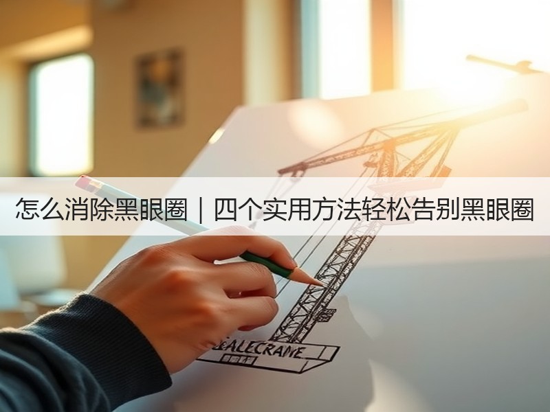 怎么消除黑眼圈｜四个实用方法轻松告别黑眼圈