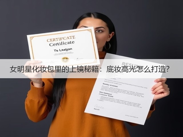 女明星化妆包里的上镜秘籍：底妆高光怎么打造？(图3)