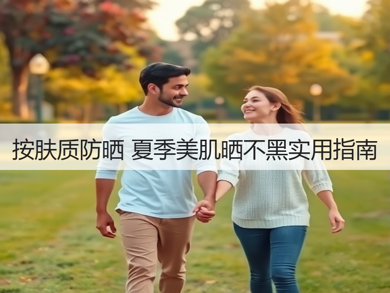 按肤质防晒 夏季美肌晒不黑实用指南