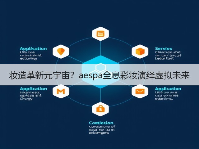 妆造革新元宇宙？aespa全息彩妆演绎虚拟未来(图3)