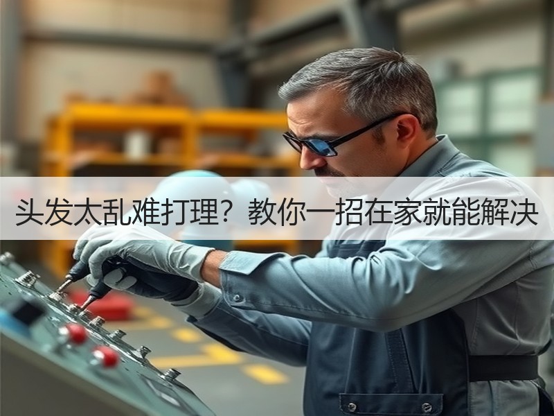 头发太乱难打理？教你一招在家就能解决