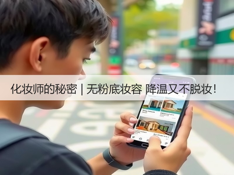 化妆师的秘密 | 无粉底妆容 降温又不脱妆！
