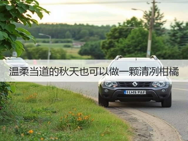 温柔当道的秋天也可以做一颗清冽柑橘(图3) 温柔当道的秋天也可以做一颗清冽柑橘(图3)