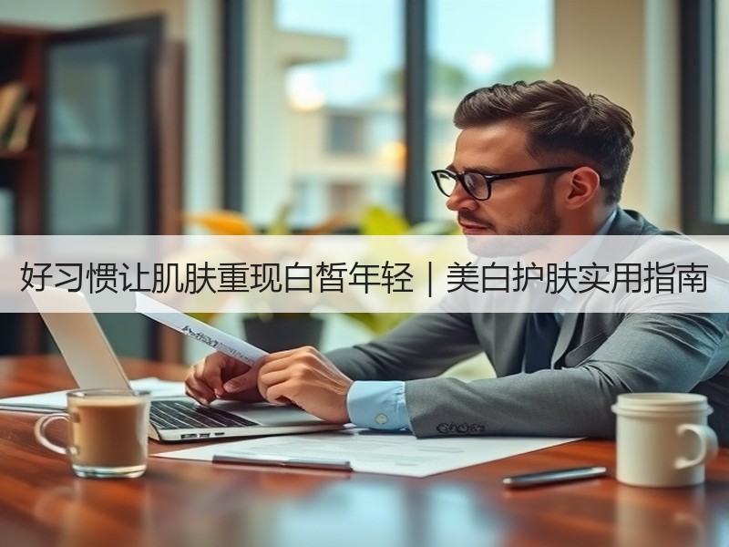 好习惯让肌肤重现白皙年轻｜美白护肤实用指南