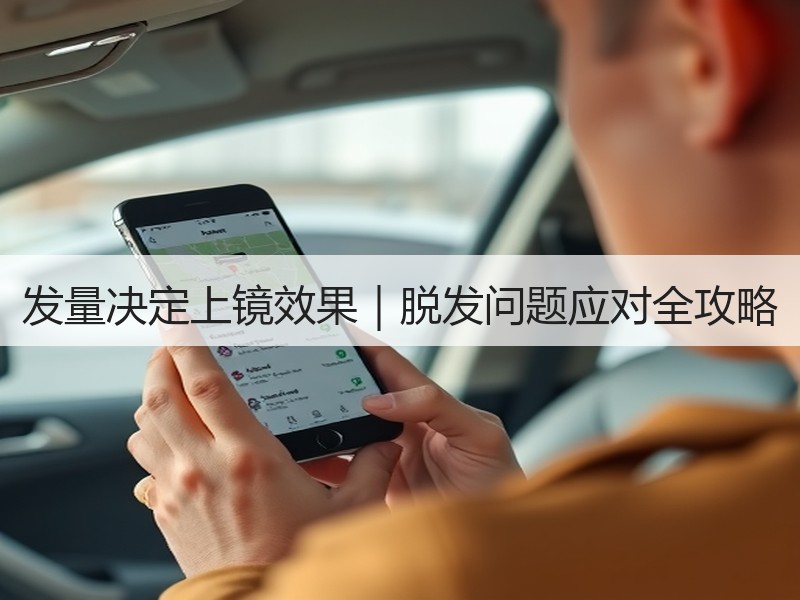 发量决定上镜效果｜脱发问题应对全攻略
