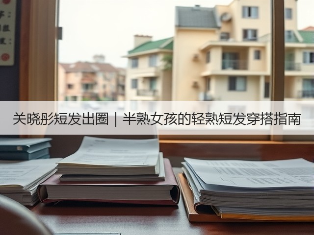 关晓彤短发出圈|半熟女孩的轻熟短发穿搭指南(图3) 关晓彤短发出圈|半熟女孩的轻熟短发穿搭指南(图3)